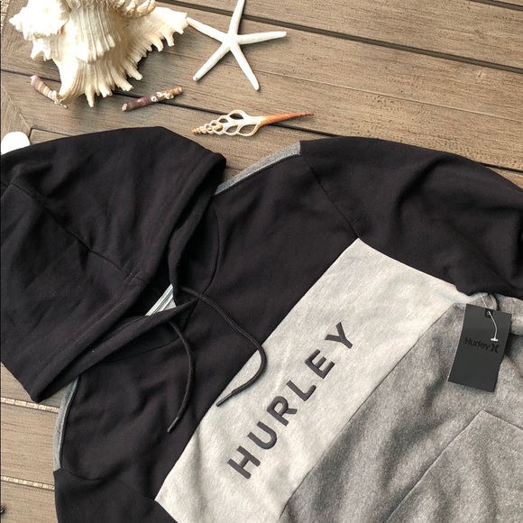 🌴🌼HURLEY- PULL OVER SWEATSHIRT HOODIE 🌼🌴 - Picture 2 of 7